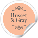 Russet and Gray Wedding Stationery