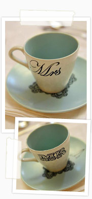 Mr & Mrs Cups