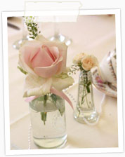 Vintage jar centerpiece